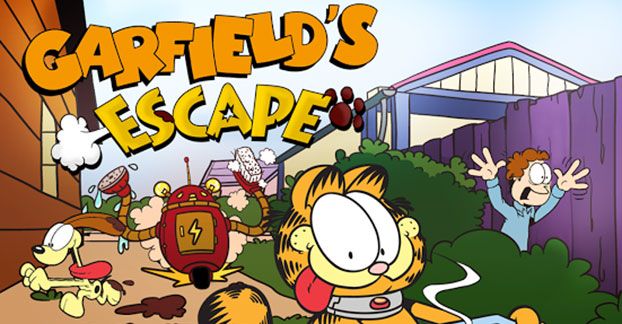 Garfield's Escape — забавные приключения полюбившихся героев.