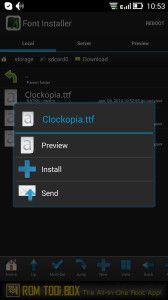 Как изменить шрифт на андроид с помощью приложения Font Installer.