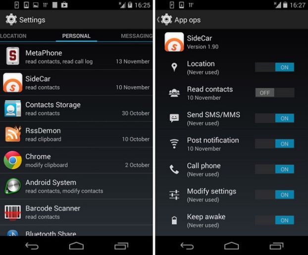 Android 4.4.2 лишили ключевой функции безопасности