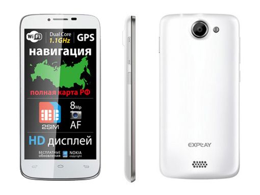 Explay HD — флагманский смартфон российского производителя