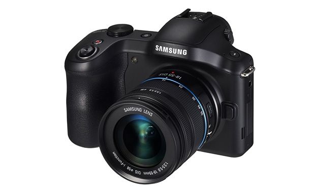 Новая цифровая фотокамера Samsung Galaxy NX на базе ОС Android скоро появится в продаже