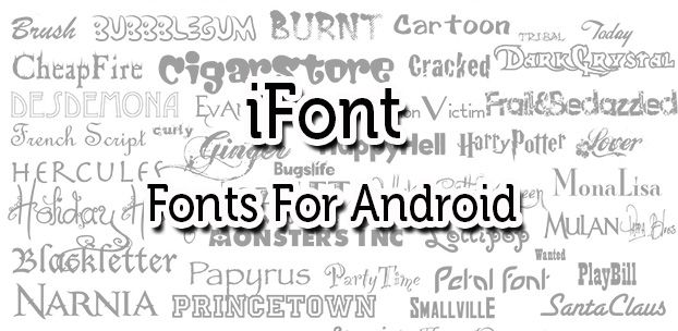 iFont — шрифты для android