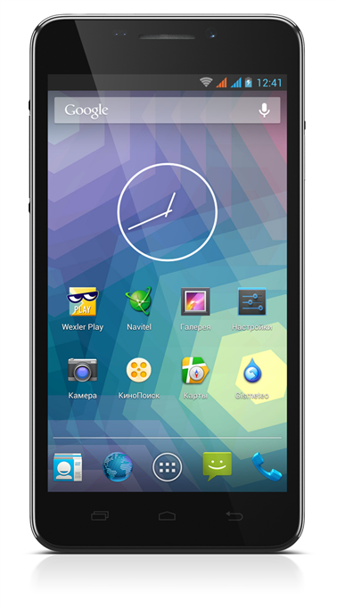 Обновленный смартфон ZEN 5 на базе Android от Wexler