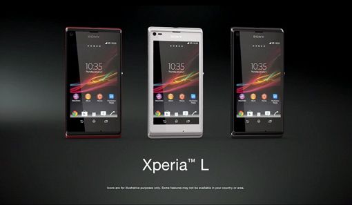 Xperia L — новый сматфон от Sony