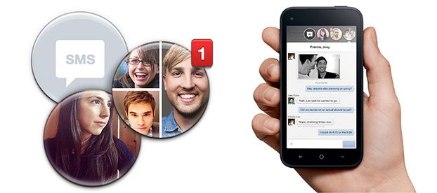 Facebook Chat Heads работает и без Home