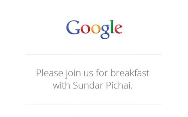 Google зовет на завтрак