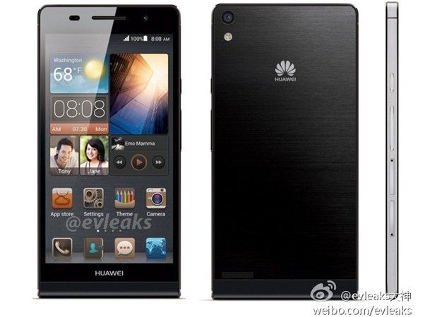 Huawei Ascend P6 — очередной самый тонкий Android-смартфон
