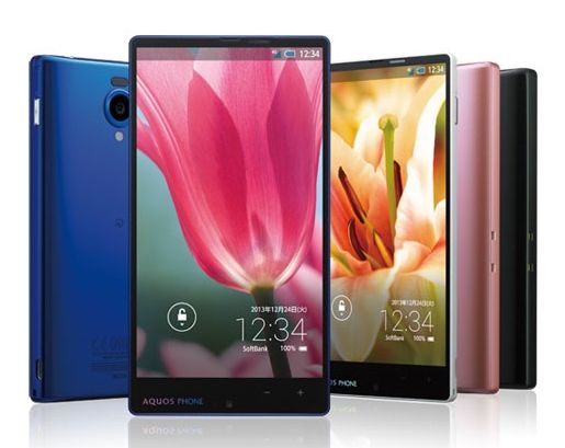 Sharp Aquos Phone Xx — Android-смартфон с ультратонкими рамками