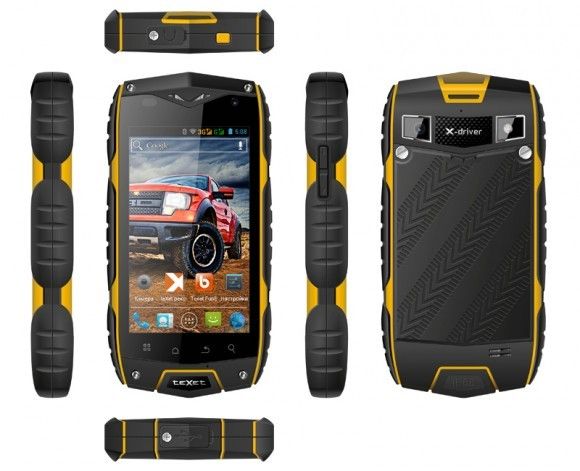 teXet X-driver — новый прочный Android-смартфон