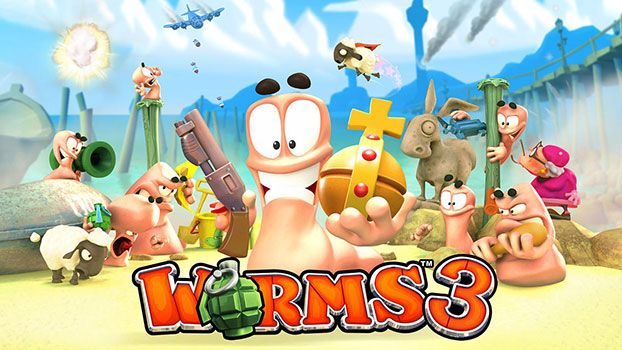 Легендарную игру Worms 3 портировали на Android