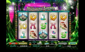 Особенности игрового автомата unicorn-legend