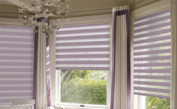 Преимущества рулонных штор зебра