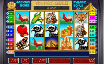 Игровой автомат Ацтек голд