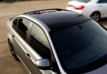 Защитные пленки на крышу авто