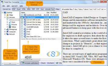 Как работает программа Doc Converter?