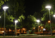 Парковое светодиодное освещение: виды светильников, энергосбережение, преимущества