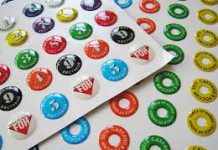 Изготовление объемных этикеток