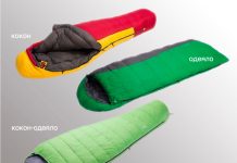 Характеристики спальных мешков