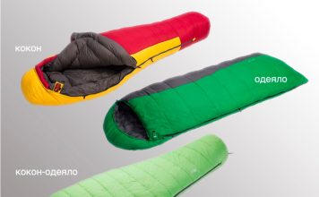 Характеристики спальных мешков