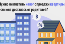 При продаже квартиры какой налог